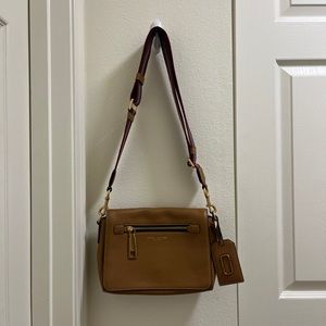 Marc Jacobs Gotham City Pebbled Leather Bag in Maple Tan